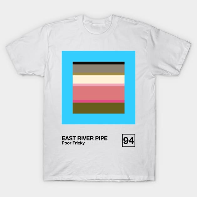 Poor Fricky / Minimalist Style Graphic Artwork Design T-Shirt by saudade